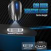 2 шт. Для JAC Geely Emgrand Atlas GC6 GC9 EC7 Refine J2 J3 J5 Логотип Светодиодная HD подсветка двери автомобиля Проектор приветствия USB-перезаряжаемый