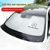 YDC4   Folding Car Front Window Sunshade Protective Cover For Mercedes Benz AMG W203 W213 W223 W206 W220 W205 W211 W212 GLE GLC GLK GLS
