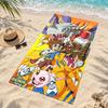 Digimon Microfiber Beach Towel Quick Dry Sand Free Lightweight Beach Towels for Travel Swimming Camping