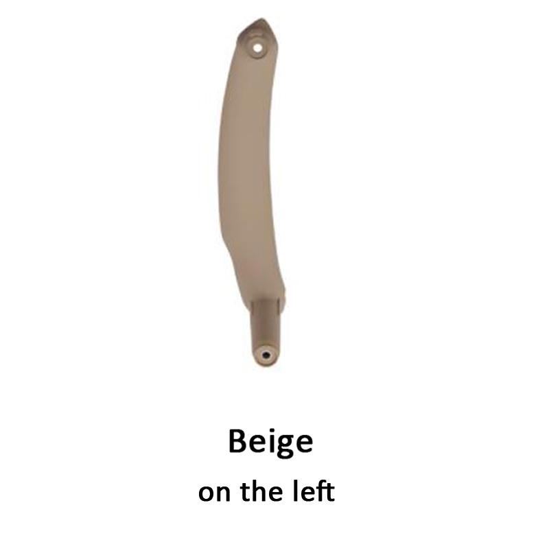 Бежевый, черный, серый подлокотник, левое переднее водительское сиденье с левым рулем, внутренняя дверная ручка, внутренняя панель, накладка для BMW E70 E71 X5