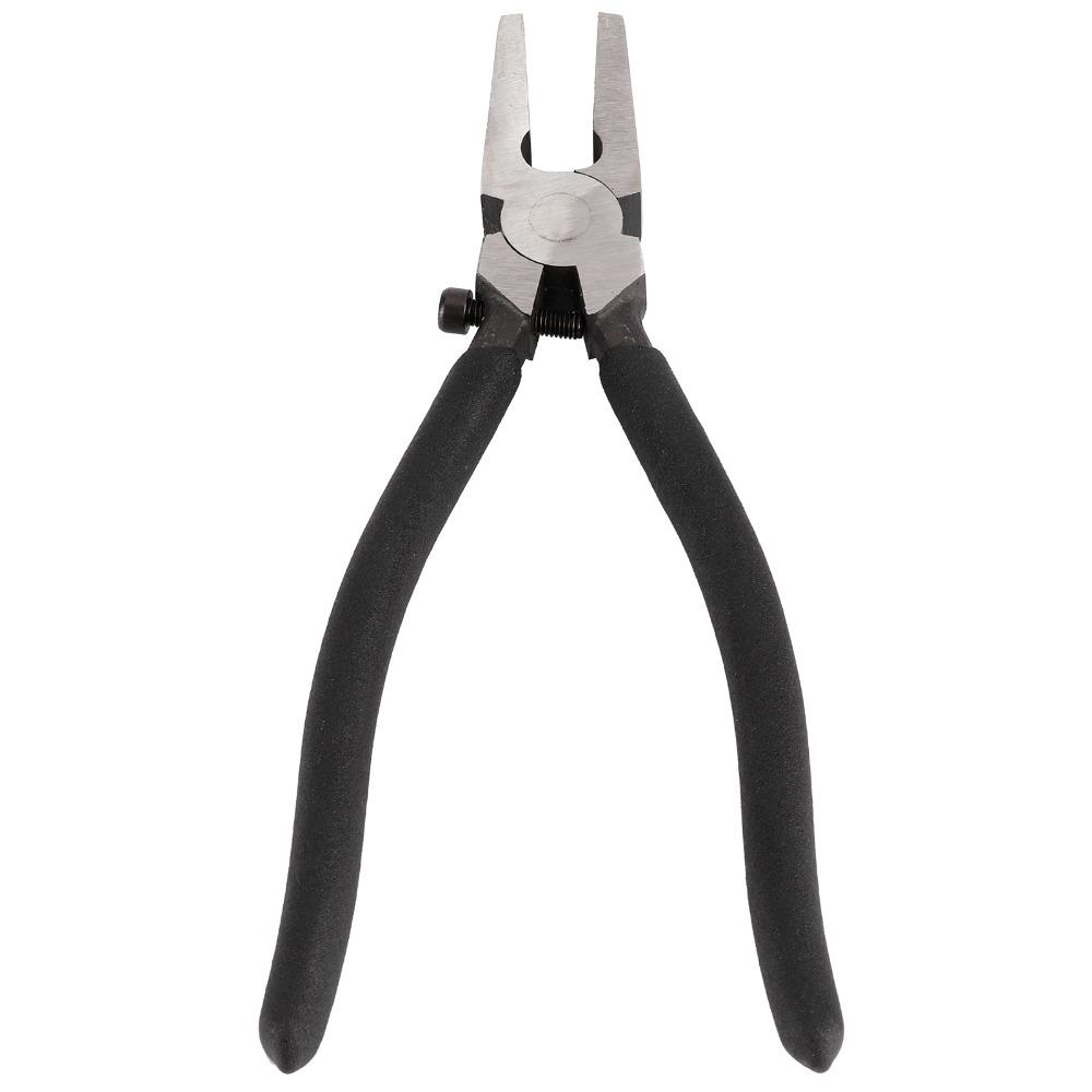 8 Inches Glass Pliers Rubber Tips Flat Nose Pliers  Stained Glass and Mosaics Work