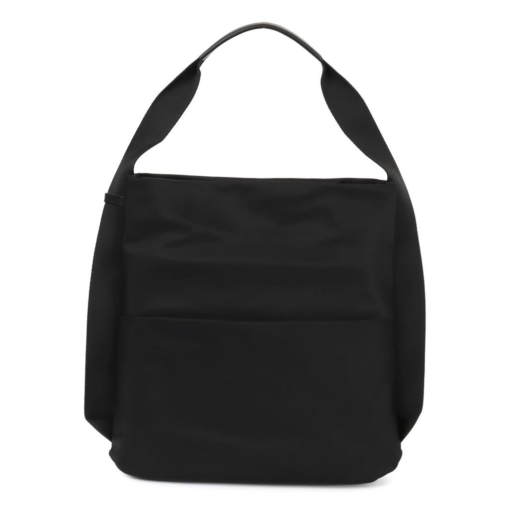 Lacuo Minimal Nylon Gray One-Shoulder Bag, (Q)