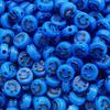 500Pcs Round Shape Acrylic Beads Spaced Smile Beads For Jewelry Making Craft Accessories