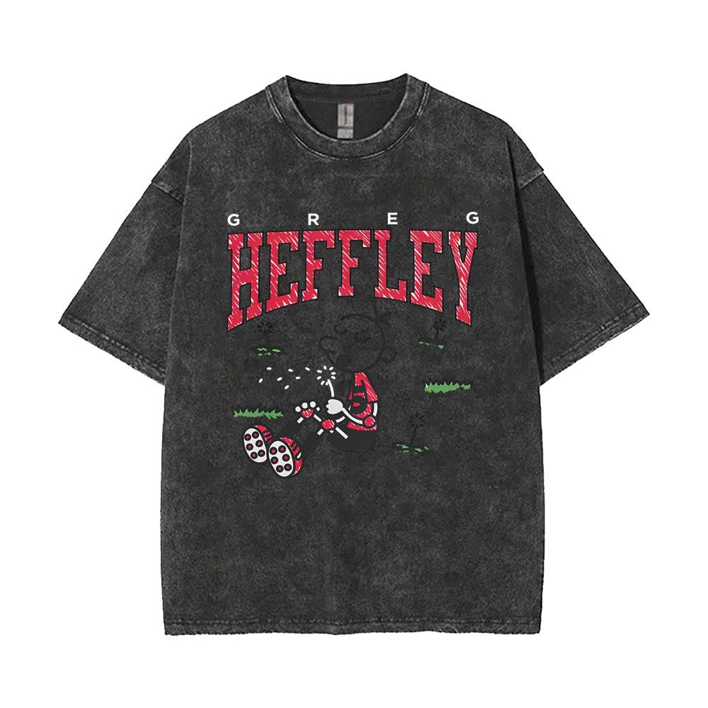 Washed Vintage Loded Diper Graphic T-shirt Men Women Rock Oversized Short Sleeve T-shirts Male Casual Cotton T Shirts Streetwear