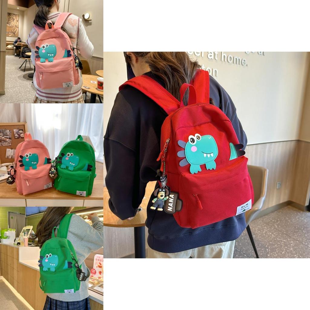 Cartoon Kids Backpack For Preschoolers With Breathable Nylon And Cartoon Pattern For School Use