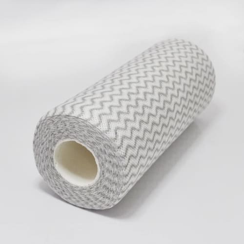 Bonstar Nonwoven Dishcloth Roll, 40 Cuts, White, 20 X 30 Cm, F-978
