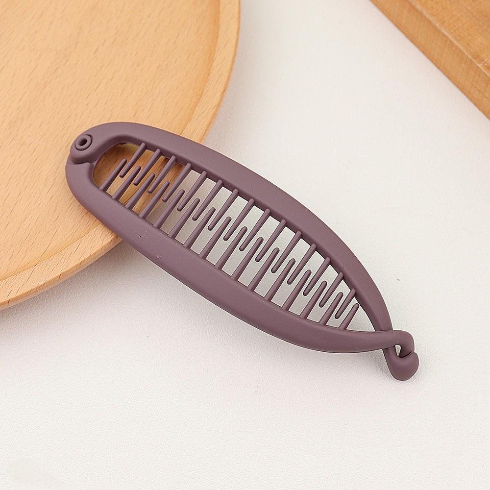 Сплошной цвет, заколка для волос «банан», женская прическа, заколки-когти, заколки, аксессуары для волос для девочек, хвостик, зажим для волос Hoder