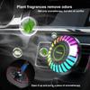 Car Air Freshener with Aroma 24 Led Atmosphere Lamp Air Fresher Sound Control App Control Car Interior Music Light