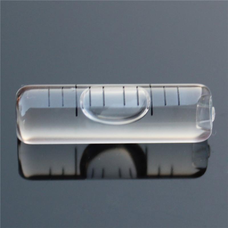 Multiple Specifications and Precision New Glass Tube Level Bubble High Precision Spirit Level Green Liquid Blister Diameter 9mm