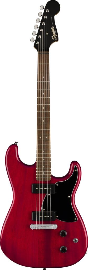 Squier Электрогитара Красный Лавр Strat-O-Sonic