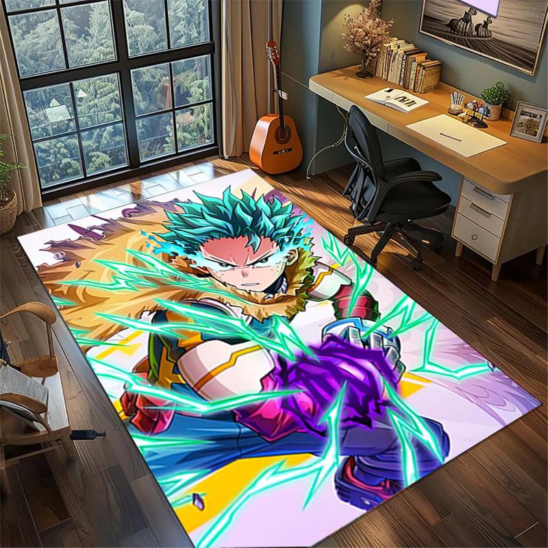 My Hero Academia Non Slip Washable Rug Large Area Carpet Bedroom Gamer Room Home Decor