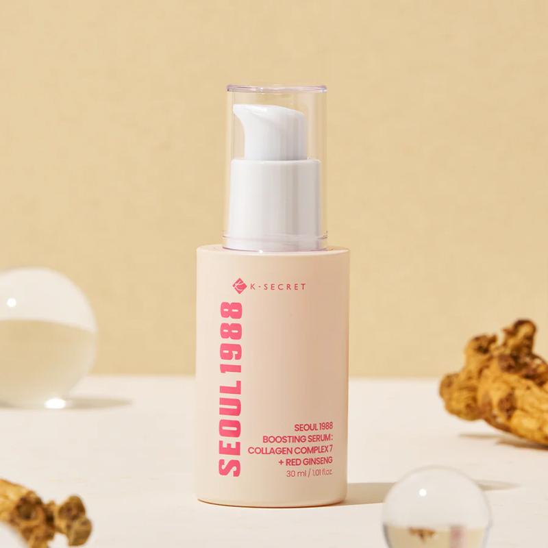 K-SECRET Сеул 1988 Бустер-сыворотка: Коллагеновый комплекс 7 + Красный женьшень 30 мл