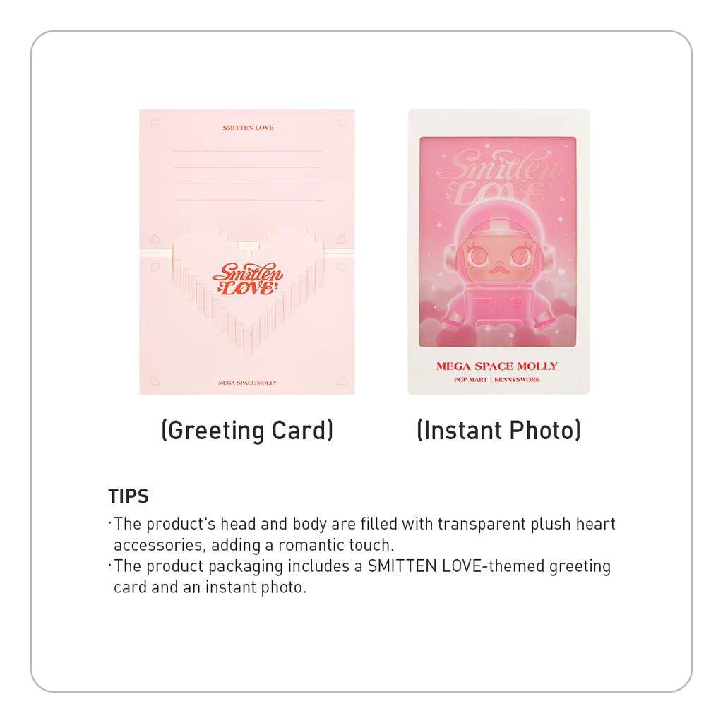 POP MART MEGA SPACE МОЛЛИ СМИТТЕН ЛЮБОВЬ 400%