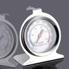 Stainless Steel Oven Thermometer Temperature Gauge Home Kitchen Food Meat Case