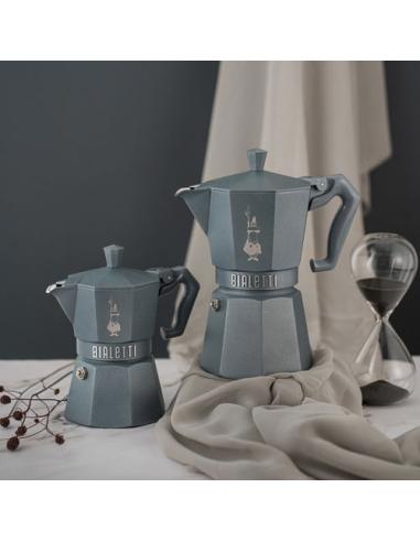 Bialetti Moka Exclusive Coffee Maker 3 cups Gray