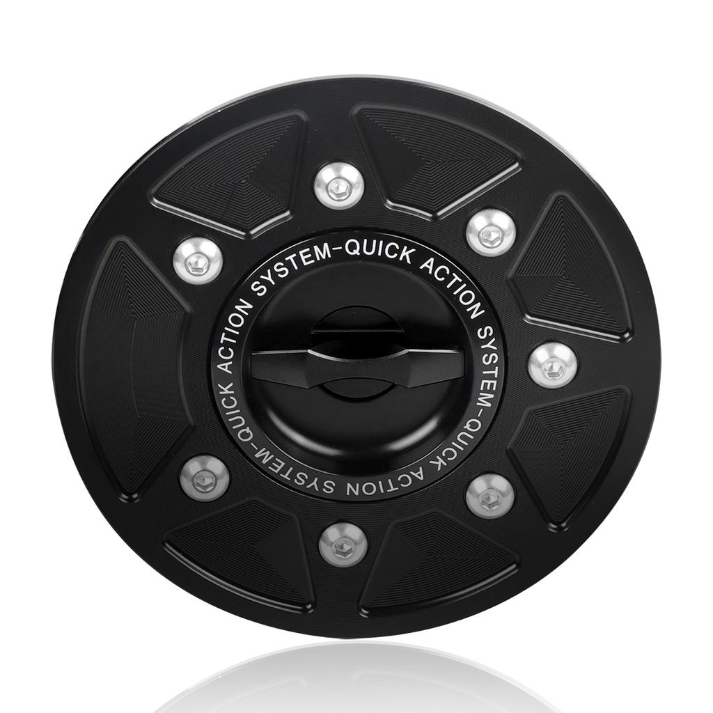 Для Kawasaki NINJA 250 400 650 Z650 Z900 ZX-6R / 636 Versys-X 300 Keyless Racing Quick Release Tank Caps Case Gas Cover
