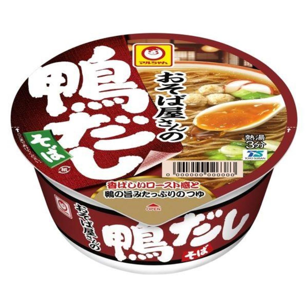 Japan TOYO SUISAN MARUCHAN (Soba with Duck Broth / Dark Blue Kitsune Soba / Green Tanuki Tempura Soba) 1 Pc