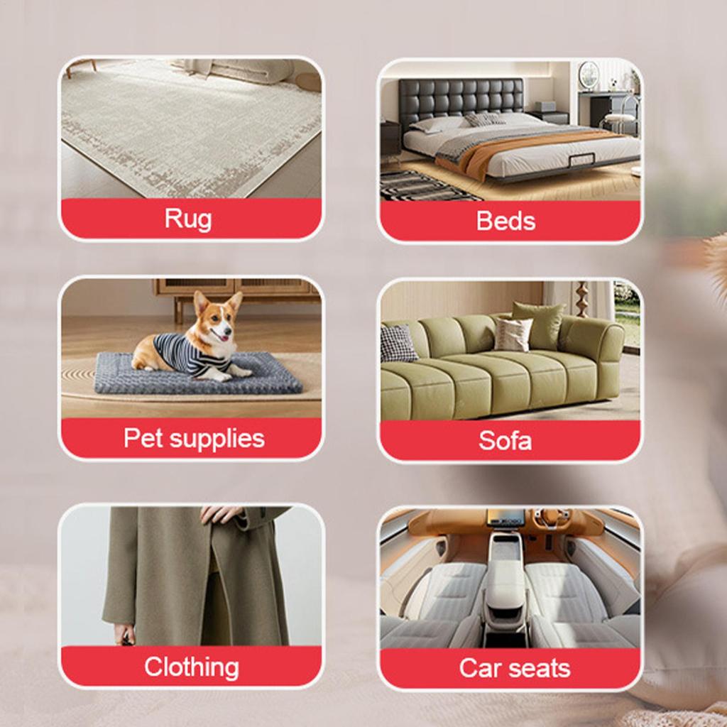 Pet Hair Remover Glove Electrostatic Cleaner Two-Way Puppy Shedding Gloves For Couch Furniture Car Seat Carpet Clothes Bed