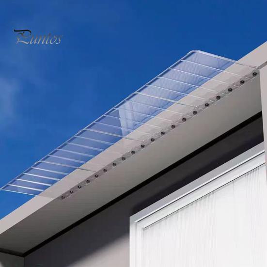 Невидимый тент для входной двери Защита от дождя и снега, солнца, навес для окна, патио, веранда, балкон, карниз, кровля, навес для защиты от дождя