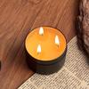 Emergency Candle 36 Hour 3 Wick Long Lasting Beeswax Survival Candle with Aroma for Home Camping Long Burning Survival Candle
