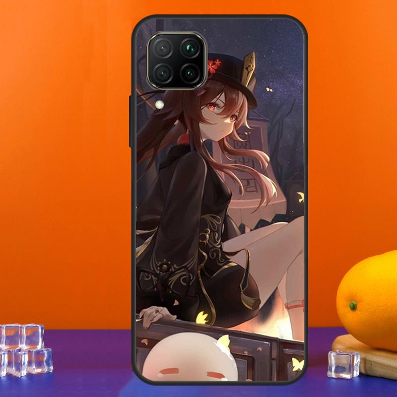 Чехол Genshin Impact Ху Тао для Huawei Nova 12s 12i 11i 5T 9 10 SE Y91 Y90 Y60 Y70 Y72 Y61 P60 Pro P20 P40 P30 Lite