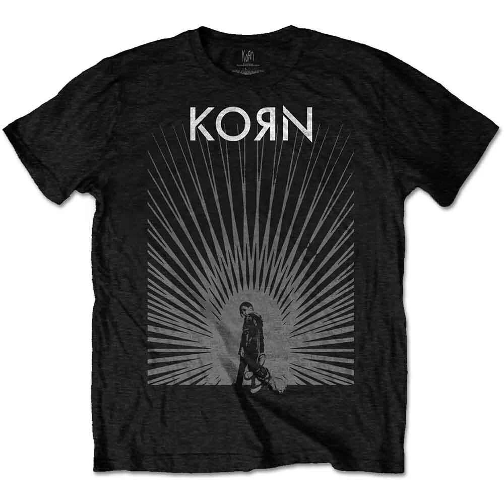 Черная футболка Korn 'Radiate Glow' - НОВАЯ