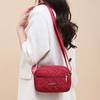 Elegant Middle Aged Shoulder Bag Love Heart Pattern Woman Messenger Bag  Outdoor