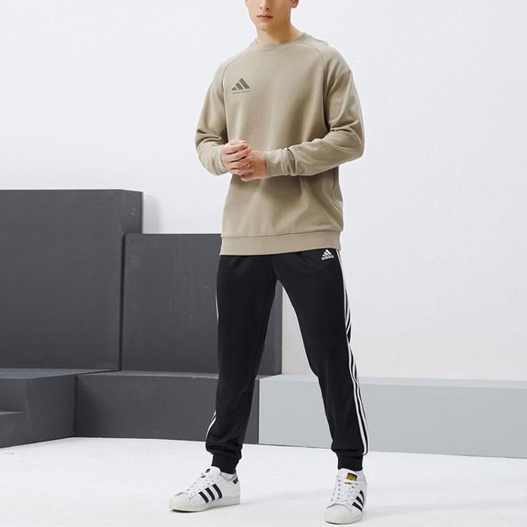 Adidas Спортивная повседневная толстовка с круглым вырезом с логотипом, унисекс, серая ACLLSPS3CS-GYDG