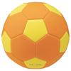 MIKASA Smile Soccer Size 4 elementary school Recommended Internal Pressure Ball, (for students), Machine-Sewn, Orange/Yellow, STPEF4-OY, 0.20-0.30