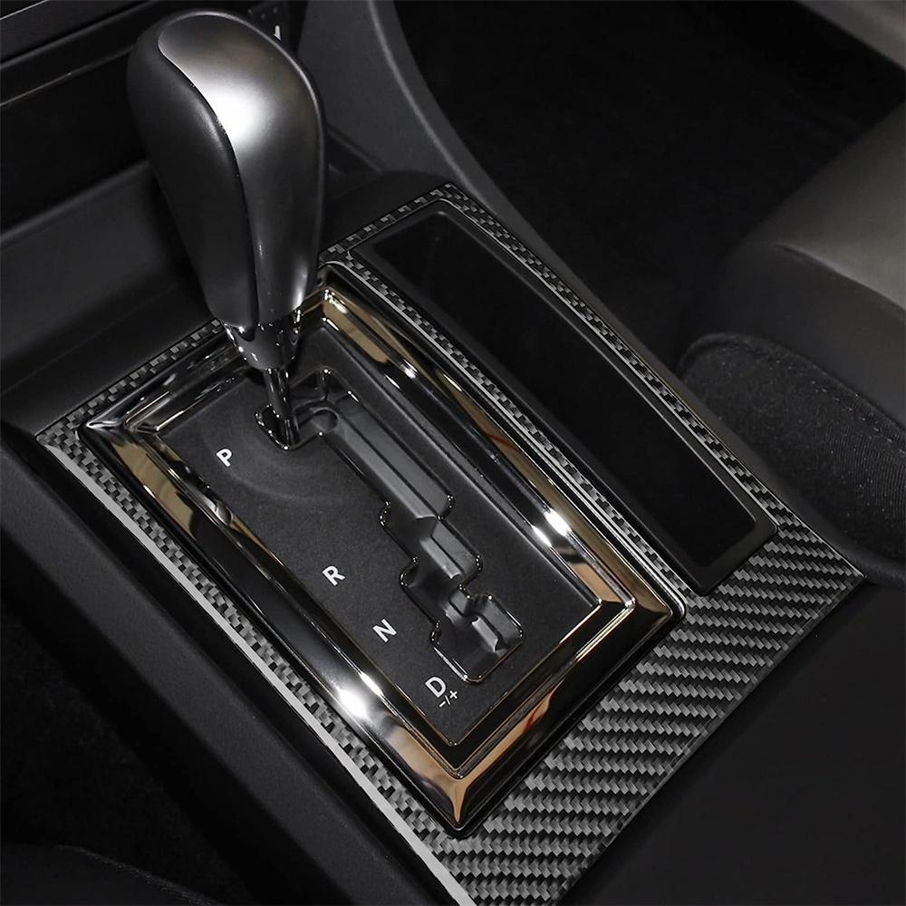 Накладка на рамку рычага переключения передач салона автомобиля из углеродного волокна для Chrysler 300 300C 2005-2007