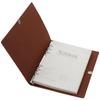 PU Leather Loose-leaf notebook 9*6.7 inch Notebook A5 Binding rope notebook  Office
