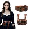 PU Belt Set With Alchemies Vial For Role Play Costumes And Steampunk Accessories Halloween Cosplay