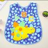 Reusable Baby Waterproof Bib Cartoon EVA Saliva Towel Anti Dirty Apron Feeding Drool Towel for 1-3 Years Old Choldren