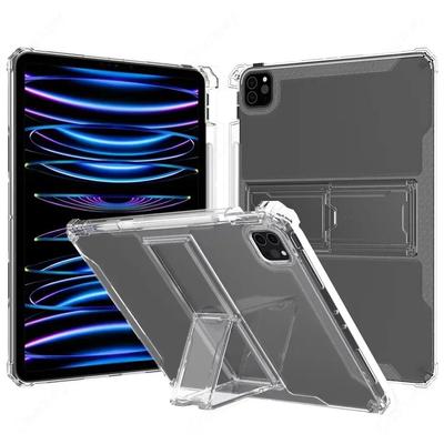 ТПУ с подставкой для iPad Pro 11 2018 2022 2021 2020 M1 M2 Ультратонкий мягкий чехол-подставка из ТПУ с крышкой-держателем для карандашей A2301 A2459