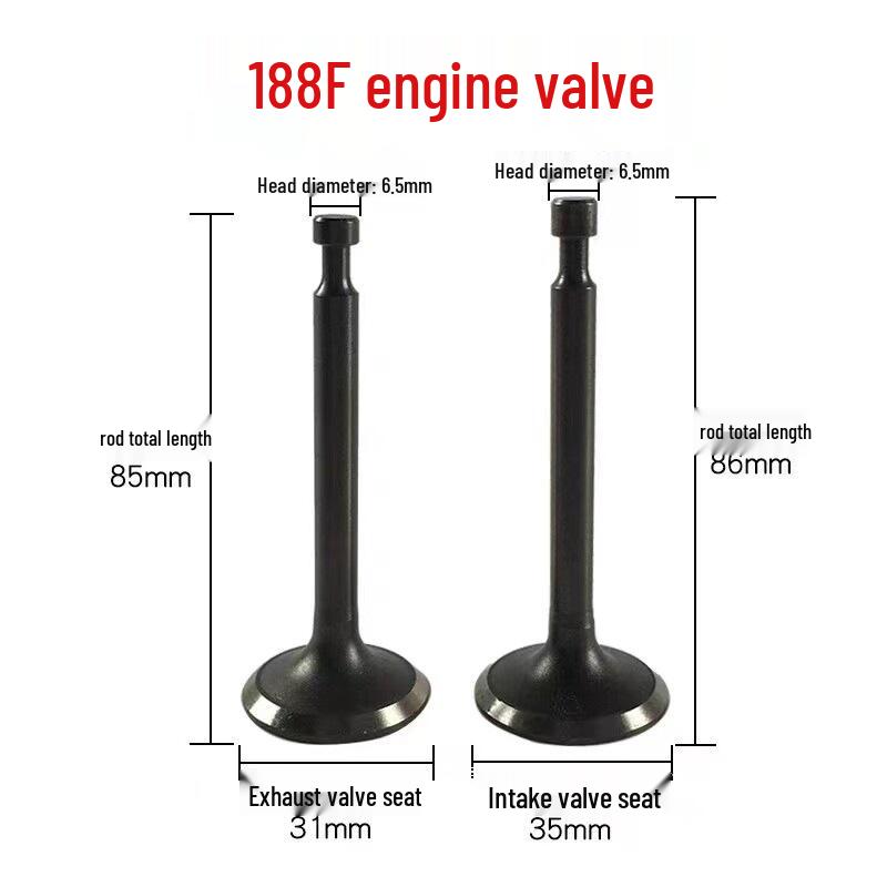 Gasoline Engine Pushrod & Cylinder Head Assembly for 168-190 Generators (2-3KW)