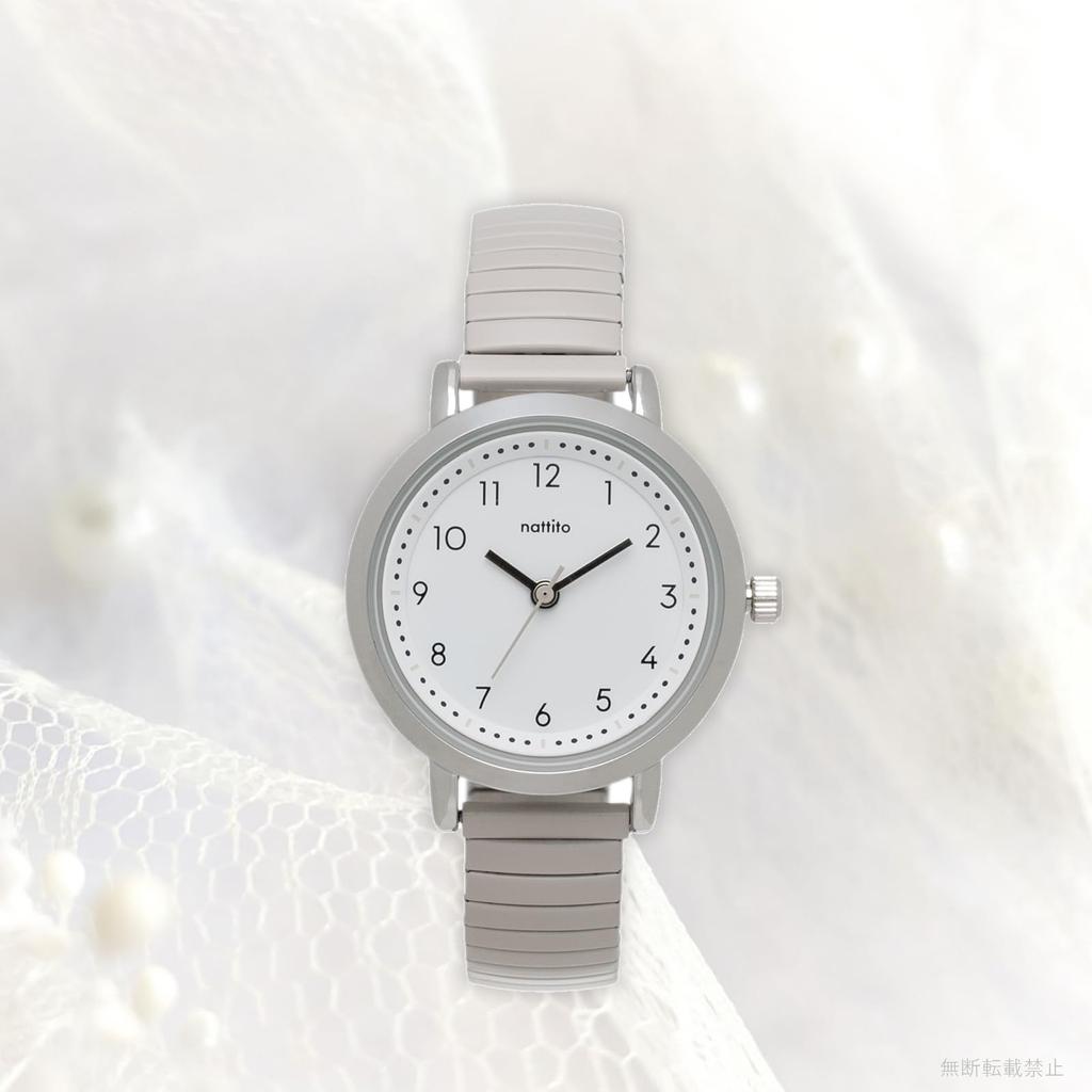 Watch Analog Bellows Belt Stainless Steel Gray Suela [Fieldwork] Women's ST290-1