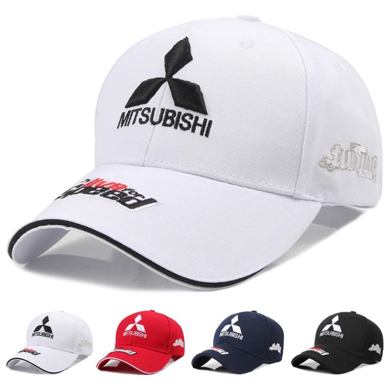 cxwklz1 For Mitsubishi Lancer ASX Outlander L200 Pajero Eclipse Adjustable Baseball Caps Men Women Embroidery Hat Outdoor Sport Wearing