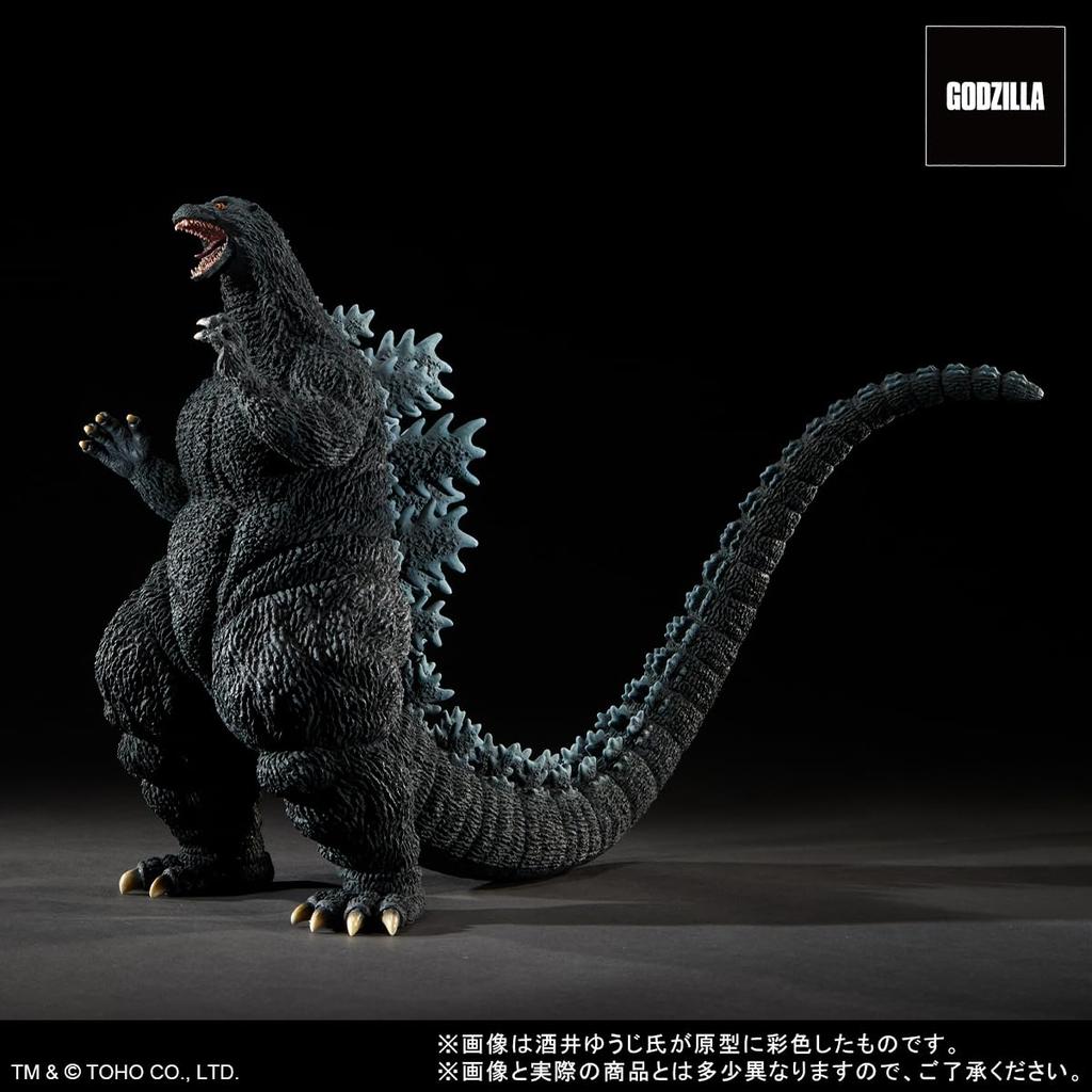 X-PLUS GARAGE TOY Toho 30cm Series Yuji Sakai Modeling Collection Godzilla (1995) Last Scene Height Approx. 310mmLength Approx. 440mm Non-scale PVC