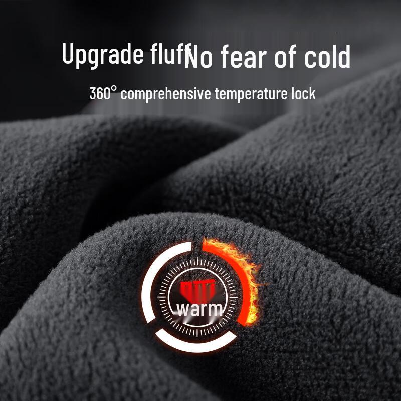 JEEP SPIRIT Men's Fleece-lined Crewneck Sweatshirt