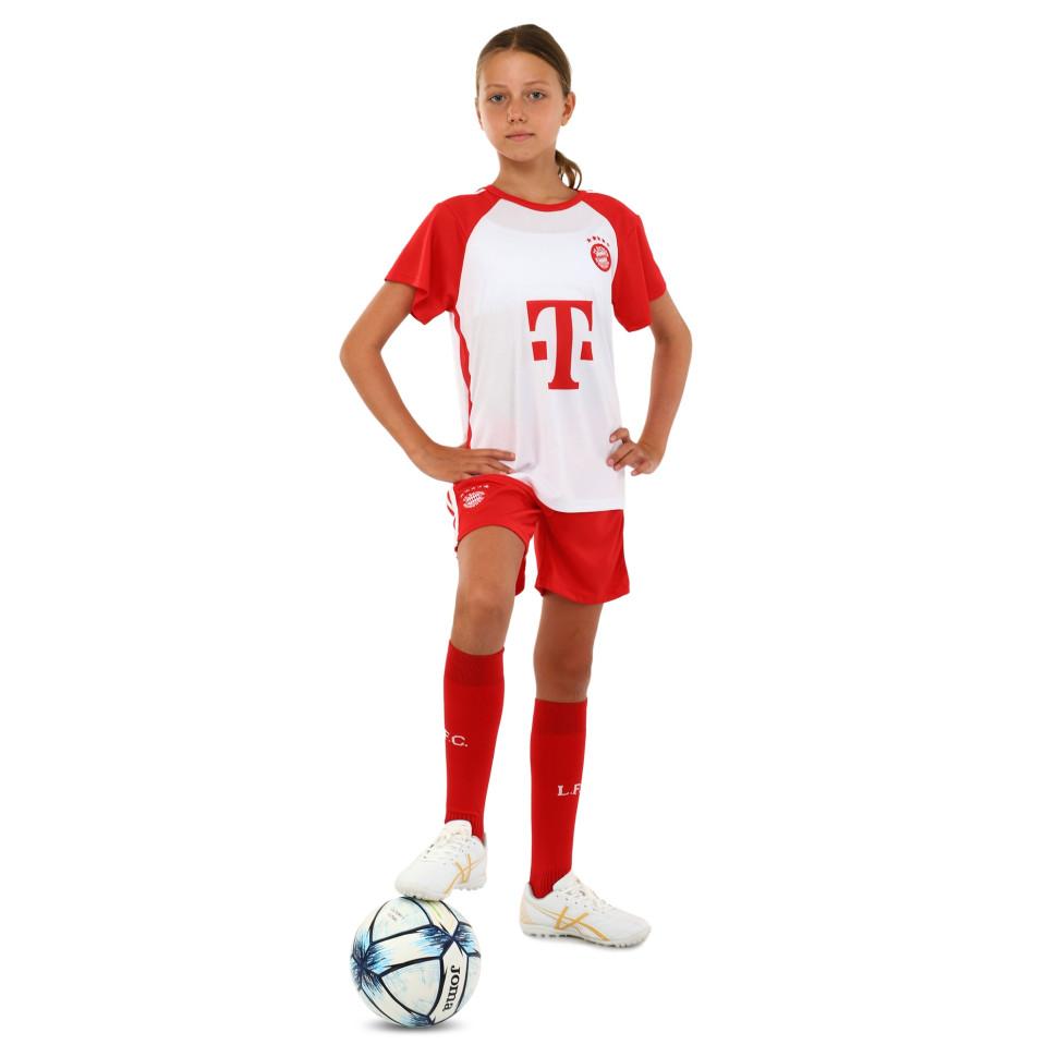 Kid's soccer football uniform jersey and shorts  Bayern Munchen CO-7187