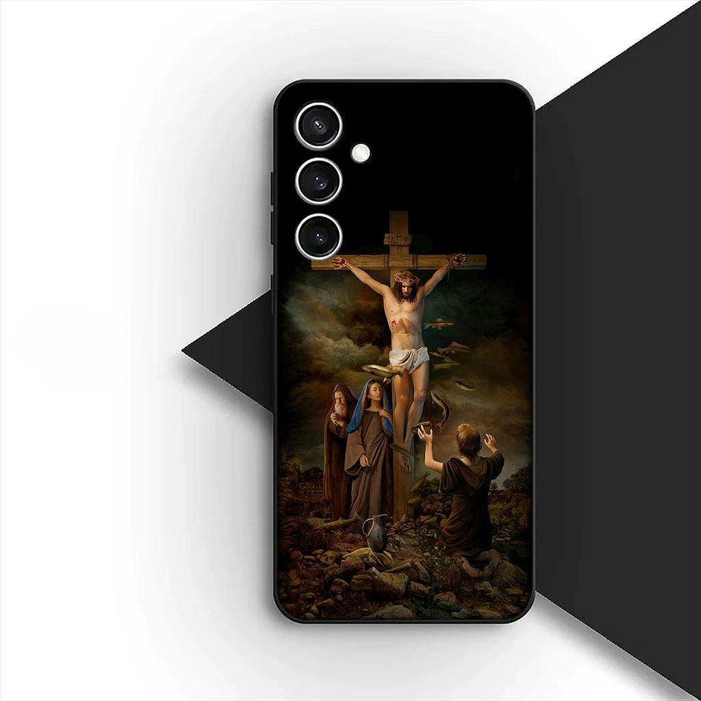 Jesus Christ God Christian Cross Cover for Motorola Moto G86 G57 E14 E15 G14 G34 G67 G13 G24 A54 G15 Power E22 Coque Phone Case