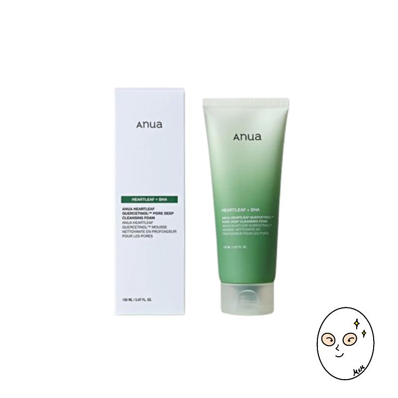 Anua Heartleaf Quercetinol Pore Deep Cleansing Foam 150ml