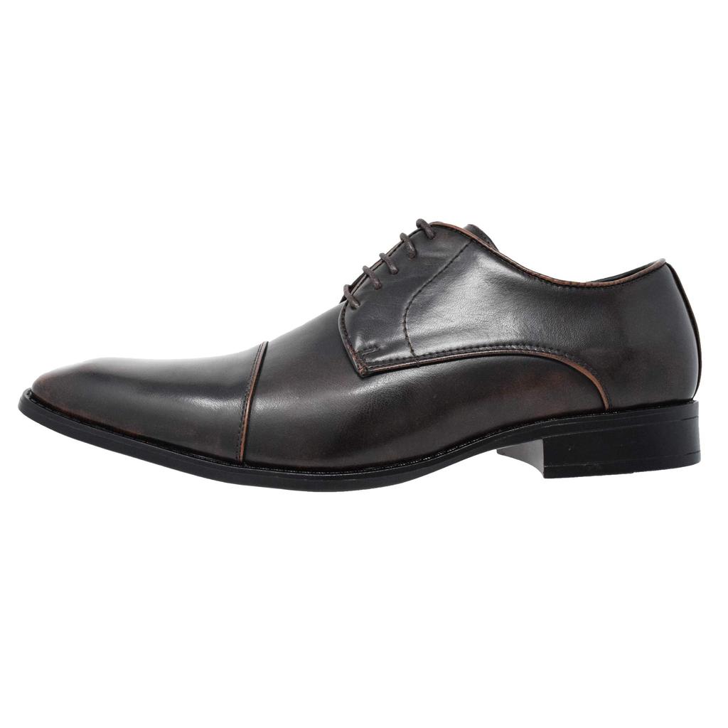 Kobe Liberal LIBERAL Business Shoes, Wingtip, Straight Tip, LB209 (Size 28.0, Dark Brown)