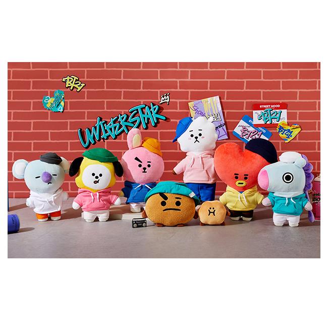 Line Friends BT21 Street Mood стоячая кукла (6 вариантов)