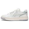 Li Ning Rookie 2 износостойкие дышащие низкие винтажные баскетбольные кроссовки мужские Бело-серые ABCT011-2