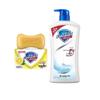 Набор для домашнего ухода Safeguard Лимонное мыло и Гель для душа Pure White