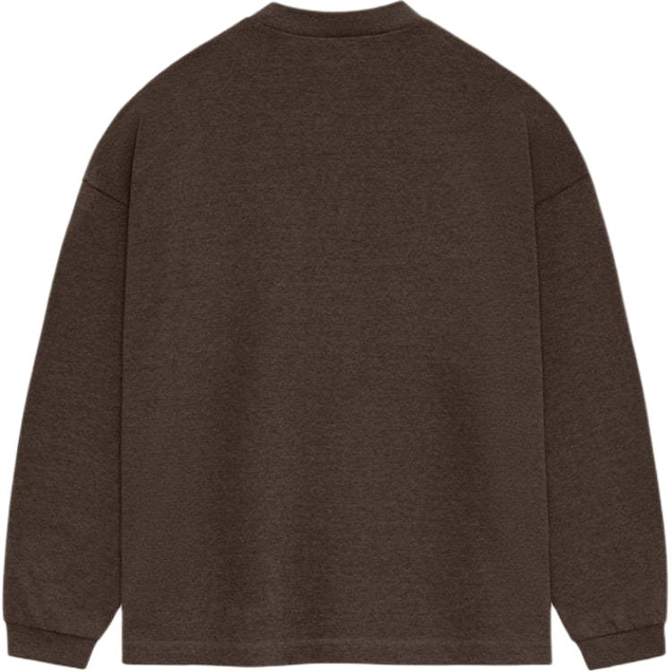 Fear of God Футболка с длинным рукавом Essentials SS24 'Heather Wood' Унисекс 125SU244202F