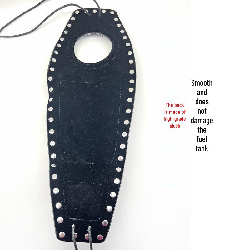 Jinjila 450 Motorcycle Leather Waterproof Tank Bag - Extra Large