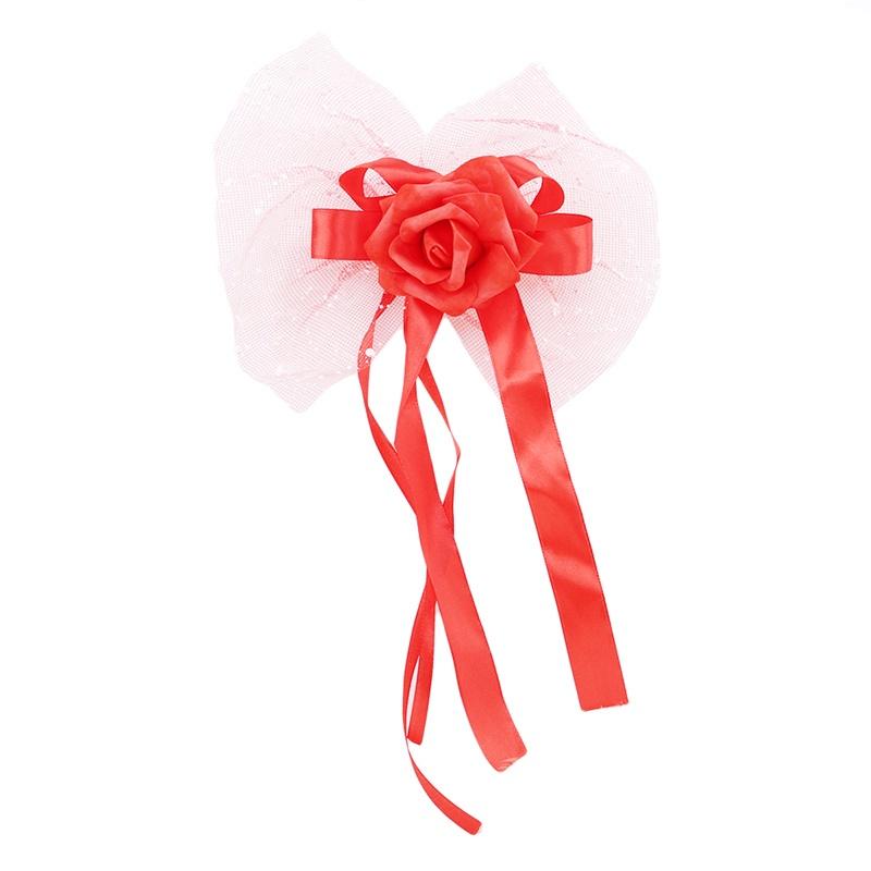 Товары для дома Свадебные украшения автомобиля Дверные ручки Зеркало заднего вида DIY Цветочный букет