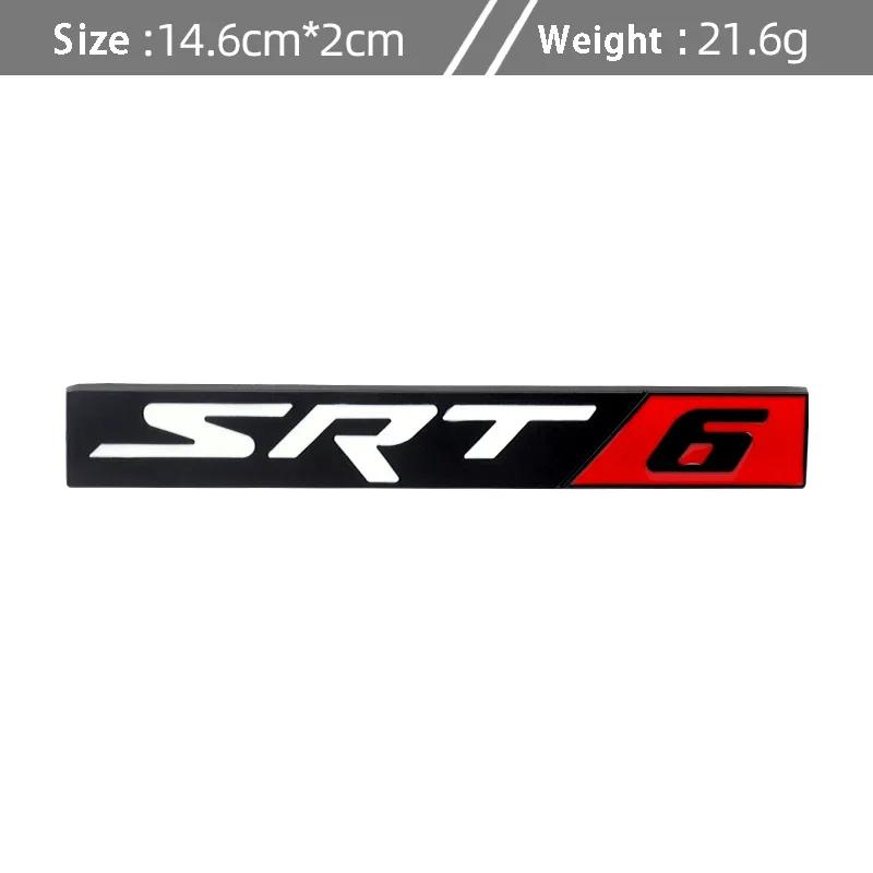 3D Metal Sxt6 Sxt8 Badge Emblem Stickers For Dodge Charger Ram Caliber Journey Sxt8 Sxt6 Srt6 Srt8 Car Styling Accessories EE1